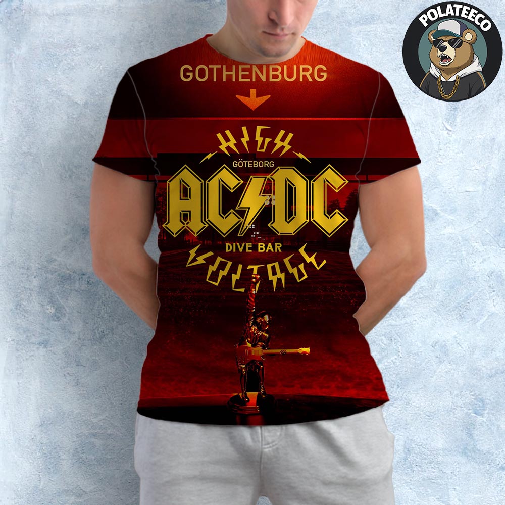 ACDC Gothenburg 2025 High Voltage Dive Bar At Surr Arena Avagen 24 Goteborg Sweden All Over Print Shirt ACDC Gothenburg 2025 High Voltage Dive Bar At Surr Arena Avagen 24 Goteborg Sweden All Over Print Shirt