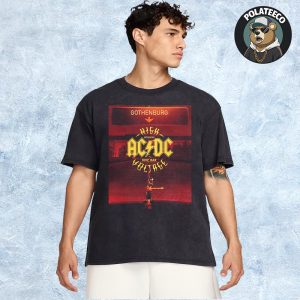 ACDC Gothenburg 2025 High Voltage Dive Bar At Surr Arena Avagen 24 Goteborg Sweden Unisex T-Shirt