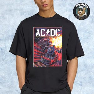 ACDC Madrid 2025 PWR UP Tour At Riyadh Air Metropolitano In Spain On July 12-16 2025 Unisex T-Shirt