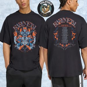 Babymetal 123 Thunder World Tour 2025 – 2026 North America Merchandise Tee Two Sided Unisex T-Shirt