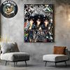 Wu Tang Clan Columbus Ohio 2025 Concert Poster At Nationwide Arena On July 9 Home Decor Wall Art Poster Canvas