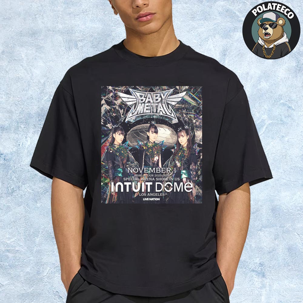 Babymetal World Tour 2025-2026 Special Arena Show At Intuit Dome In Los Angeles US On November 1st Essential Unisex T-Shirt Babymetal World Tour 2025-2026 Special Arena Show At Intuit Dome In Los Angeles US On November 1st Essential Unisex T-Shirt