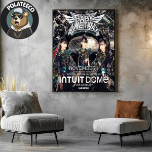 Babymetal World Tour 2025-2026 Special Arena Show At Intuit Dome In Los Angeles US On November 1st Wall Art Home Decor Poster Canvas