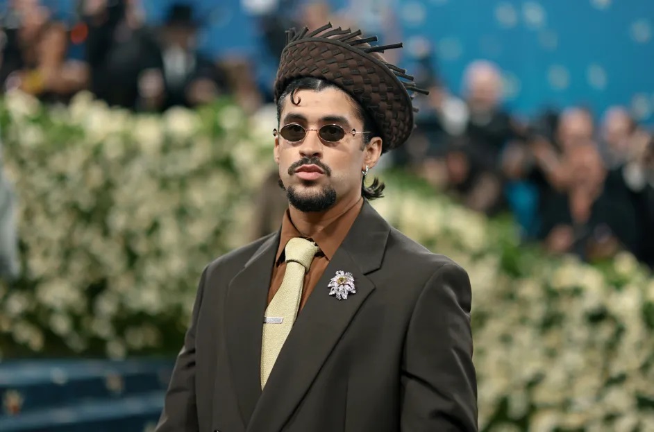 Bad Bunny attends the 2025 Met Gala Celebrating Superfine Tailoring Black Style at Metropolitan Museum of Art on May 05 2025 in New York City