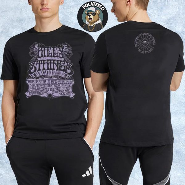 Billy Strings Australia And New Zealand Tour 2025 Artwork By Logan Fox Exclusive Merchandise Two Sided Unisex T-Shirt