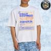 Billy Strings Melbourne 2025 Poster At Margaret Court Arena On July 15th 2025 For Australia And New Zealand Tour Unisex T-Shirt