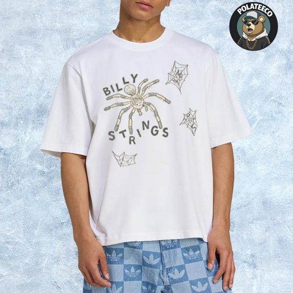 Billy Strings Spider Tee 2025 Australia And New Zealand Tour Exclusive Merchandise Artwork By Hailey Miller Beiden Unisex T-Shirt