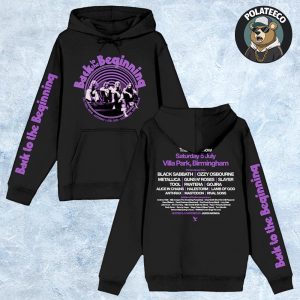 Black Sabbath x Ozzy Osbourne Back To The Beginning 2025 Event Hoodie At Villa Park In Birmingham UK On July 5th 2025 T-Shirt Hoodie