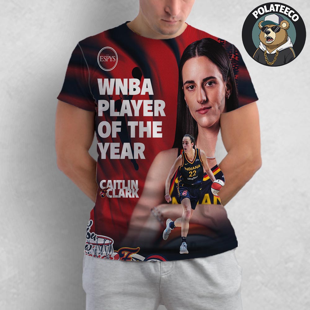 Caitlin Clark 2025 The ESPYS WNBA Player Of The Year All Over Print Shirt Caitlin Clark 2025 The ESPYS WNBA Player Of The Year All Over Print Shirt