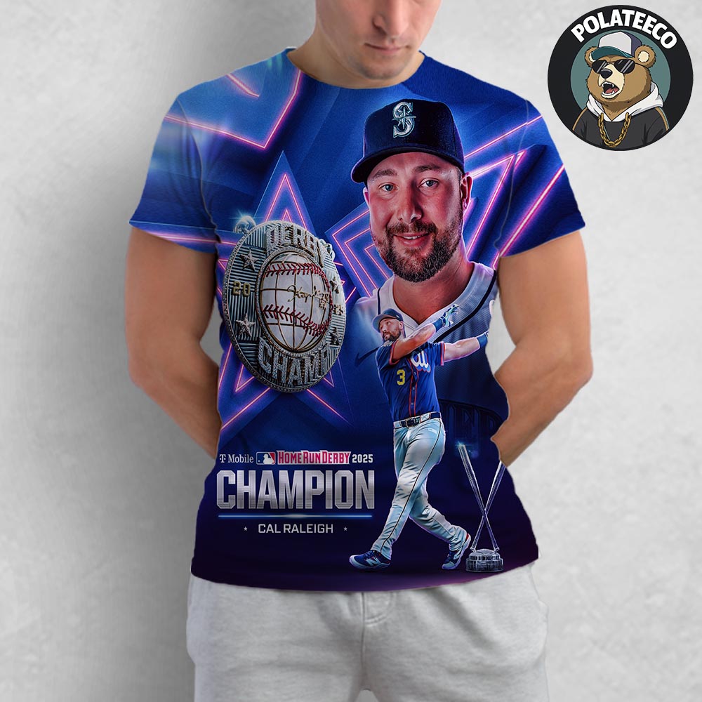 Cal Raleigh Is 2025 MLB Home Run Derby Champion All Over Print Shirt Cal Raleigh Is 2025 MLB Home Run Derby Champion All Over Print Shirt
