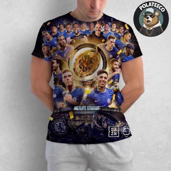 Chelsea FC Are 2025 FIFA Club World Cup Champions FIFACWC All Over Print Shirt