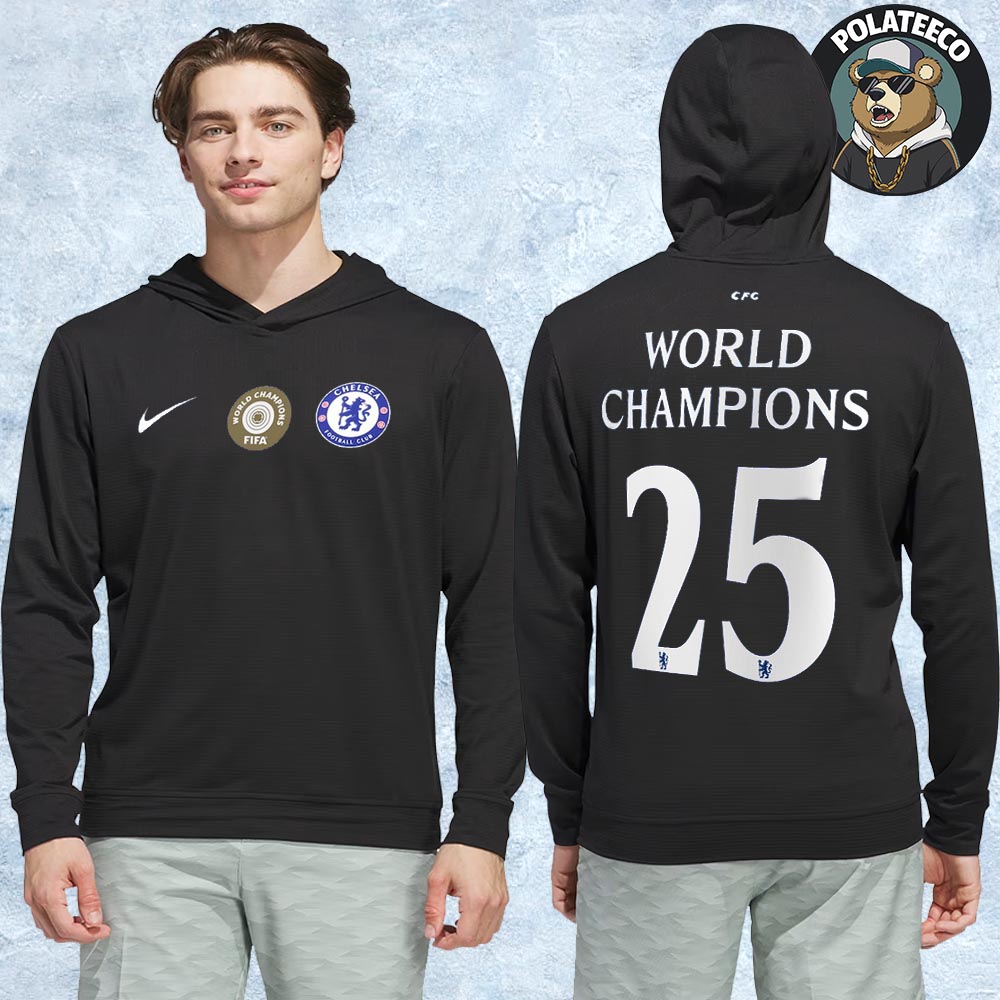 Chelsea x Nike 2025 World Champions FIFA Club World Cup Two Sided Unisex T-Shirt Chelsea x Nike 2025 World Champions FIFA Club World Cup Two Sided Unisex T-Shirt