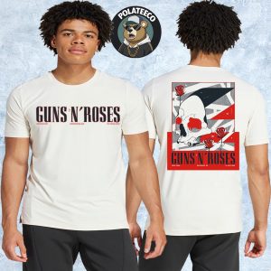 Guns N Roses Belgrade 2025 Poster World Tour Summer At Usce Park In Serbia On July 18th 2025 Two Sided Essential T-Shirt