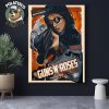 Captain America x Guns N Roses With American Flag Happy 4th Of July 2025 Home Decor Wall Art Poster Canvas