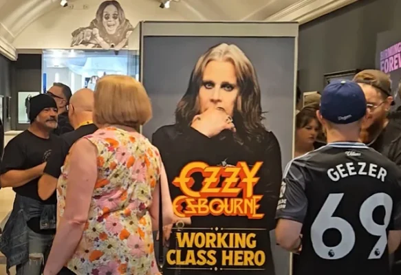 Here Is A Full Video Tour Of OZZY OSBOURNE 'Working Class Hero' Exhibition In Birmingham