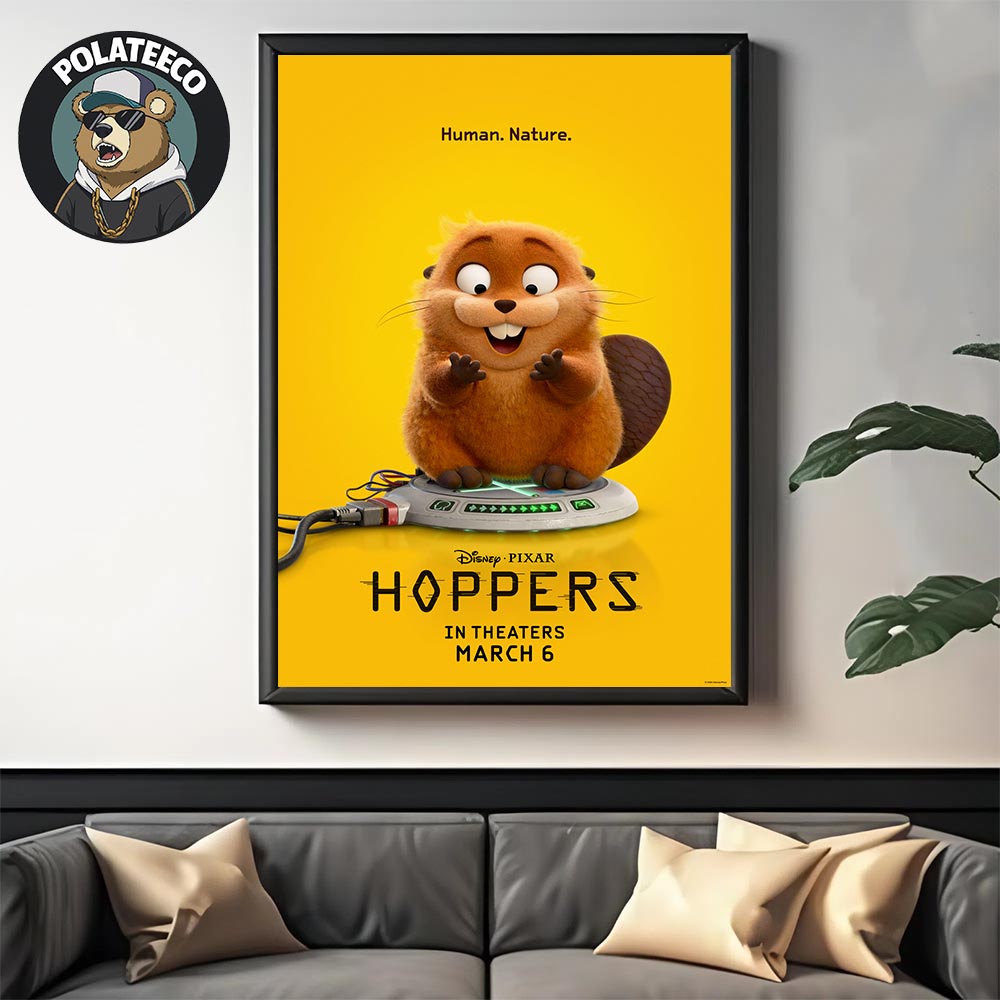 Human Nature Hoppers Official Teaser Poster Of Disney And Pixar In Theaters On March 6 2026 Home Decor Poster Canvas Human Nature Hoppers Official Teaser Poster Of Disney And Pixar In Theaters On March 6 2026 Home Decor Poster Canvas