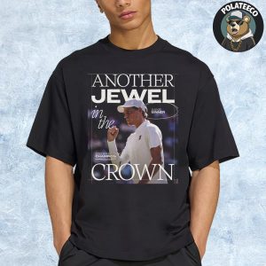 Jannik Sinner 2025 Wimbledon Champion Poster Another Jewell In The Crown Unisex T-Shirt