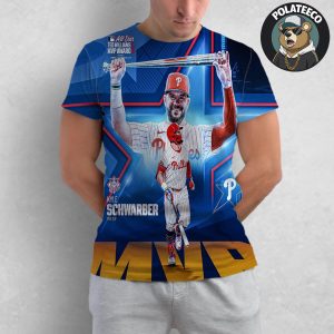 Kyle Schwarber Is 2025 MLB All Star Game Ted Williams MVP Award Winner All Over Print Shirt