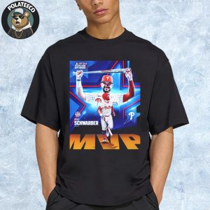 Kyle Schwarber Is 2025 MLB All Star Game Ted Williams MVP Award Winner Unisex T-Shirt