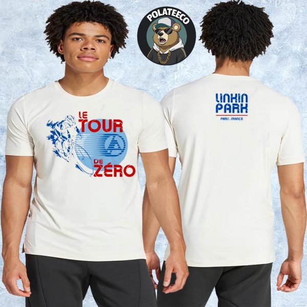 La Boutique Linkin Park Le Tour De Zero 2025 Pop Up Experience In Paris France Two Sided Unisex T-Shirt