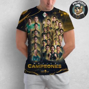 La Decima Mexico Back-To-Back Campeones Concacaf Gold Cup 2025 All Over Print Shirt