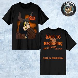 Ozzy Bull Tee Black Sabbath x Ozzy Osbourne Back To The Beginning 2025 At Villa Park In Birmingham UK On July 5th 2025 T-Shirt