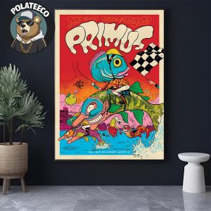 Primus Lafayette 2025 Poster Onward And Upward Summer Tour At Beak And Skiff Apple Orchards In New York On July 18 2025 Home Decor Poster Canvas