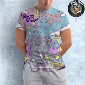 Primus Onward And Upward Detroit 2025 Poster Show At Michigan Lottery Amphitheatre At Freedom Hill In Michigan On July 16 2025 All Over Print Shirt