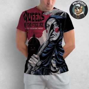 Queens Of The Stone Age Concert Poster At Pistoia Blues Festival In Pistoia Italy On July 15 2025 All Over Print Shirt