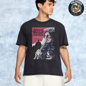 Queens Of The Stone Age Concert Poster At Pistoia Blues Festival In Pistoia Italy On July 15 2025 Unisex T-Shirt