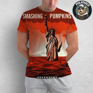 The Smashing Pumpkins Zeitgeist Album Cover All Over Print Shirt