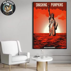 The Smashing Pumpkins Zeitgeist Album Cover Home Decor Poster Canvas