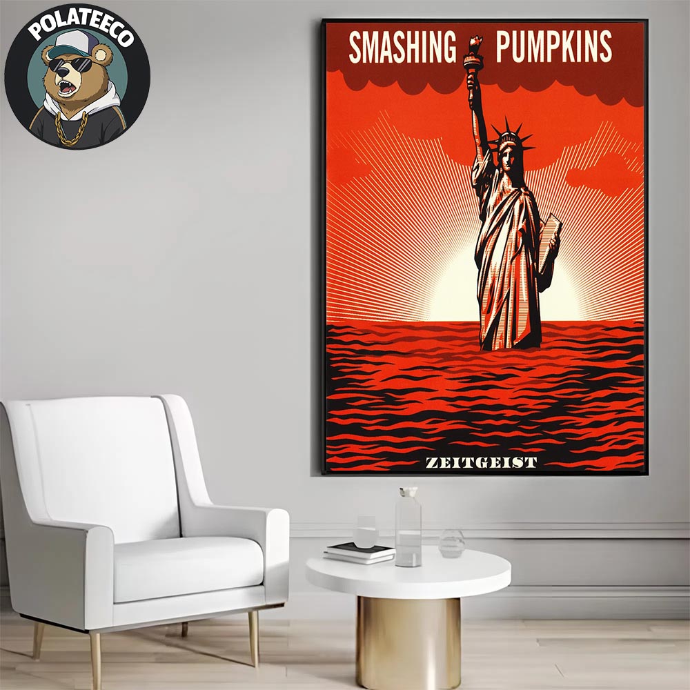 The Smashing Pumpkins Zeitgeist Album Cover Home Decor Poster Canvas The Smashing Pumpkins Zeitgeist Album Cover Home Decor Poster Canvas