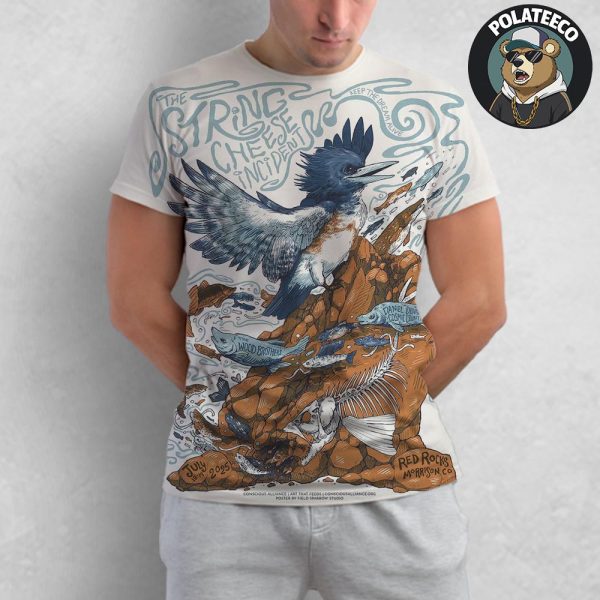 The String Cheese Incident Art That Feeds Food Drive At Red Rocks Amphitheatre In Morrison CO On July 18-19 2025 All Over Print Shirt