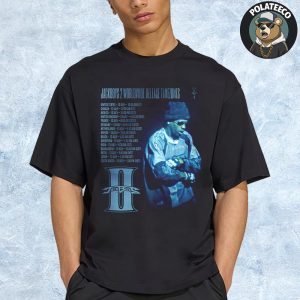 Travis Scott Jackboys 2 Worldwide Release Timezones Official Poster Unisex T-Shirt